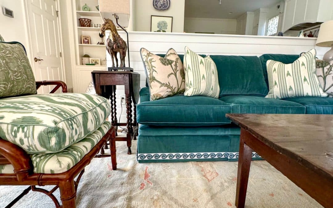 Decorate with Blue & Green